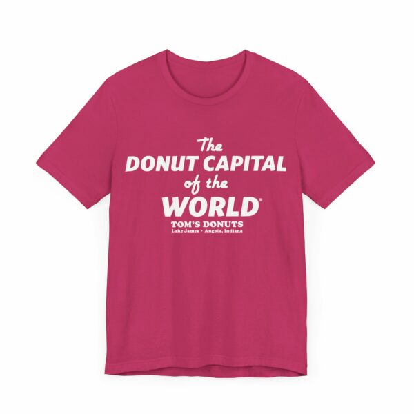 "The Donut Capital Of The World" Tom's Donut Original Berry T-shirts