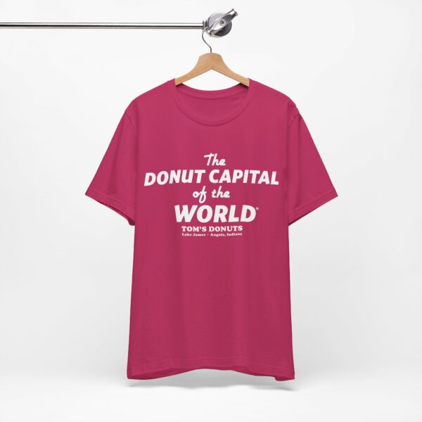 "The Donut Capital Of The World" Tom's Donut Original Berry T-shirts