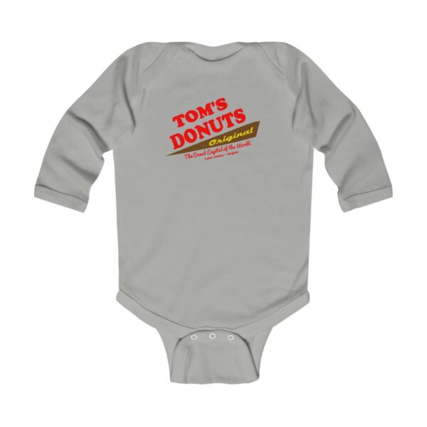 Tom's Donuts Infant Long Sleeve Bodysuit