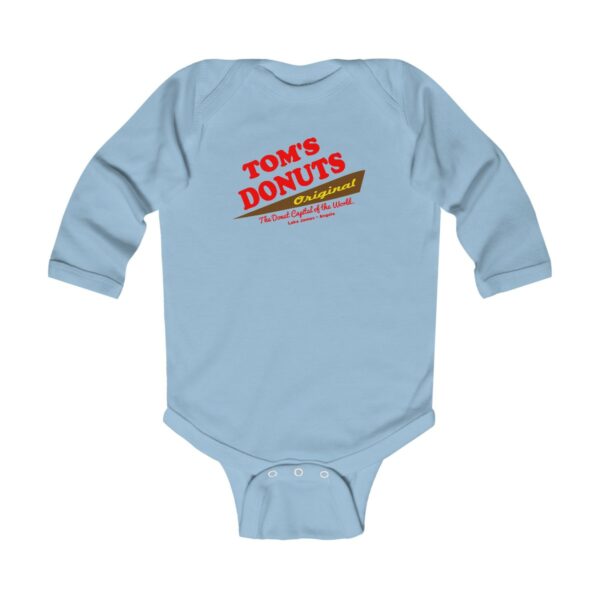 Tom's Donuts Infant Long Sleeve Bodysuit