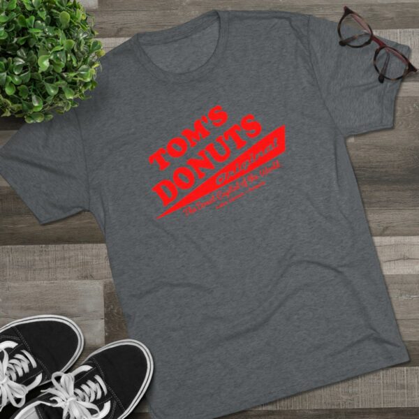 Tom's Donut Original T-shirts Red Logo