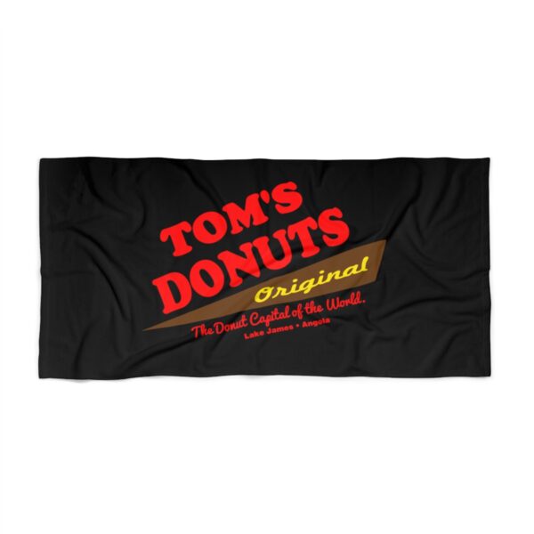 Tom's Donuts Beach Towel