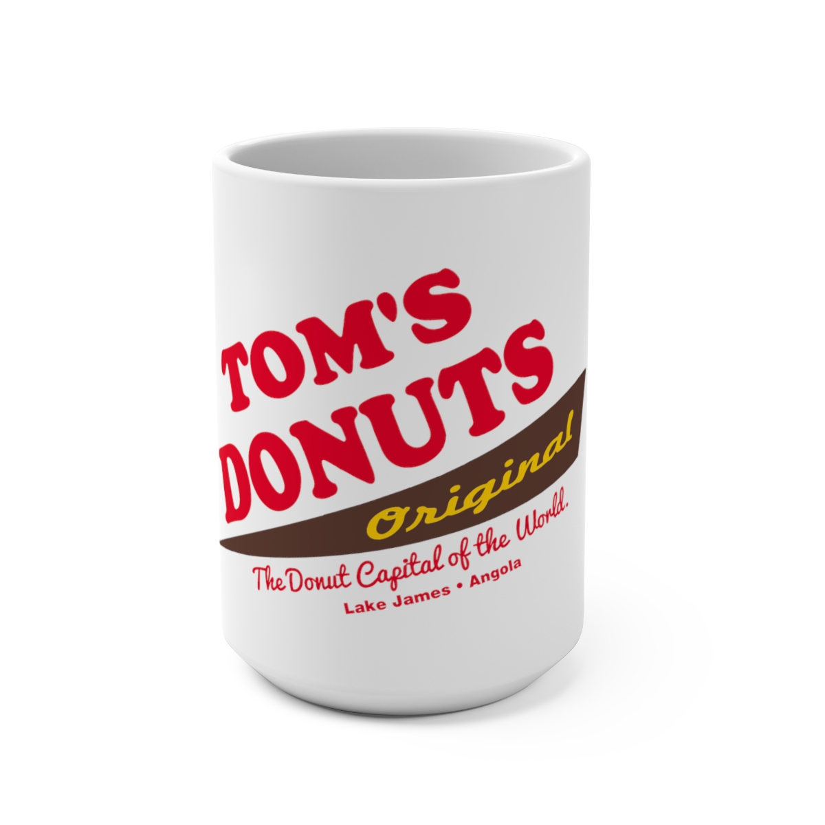 Tom’s Donuts Original Mug 15oz Tom's Donuts The Donut Capital Of