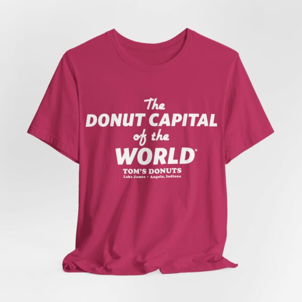 "The Donut Capital Of The World" Tom's Donut Original Berry T-shirts