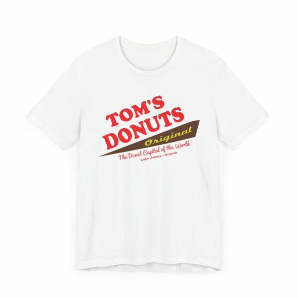 "Tom's Donuts Originals" Tom's Donut Original White T-shirts
